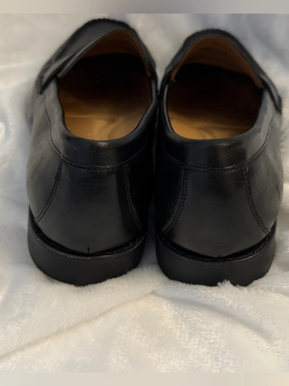 Johnston & Murphy Men’s Ainsworth Penny Loafer, 12M, 20-7795, Black, Like New